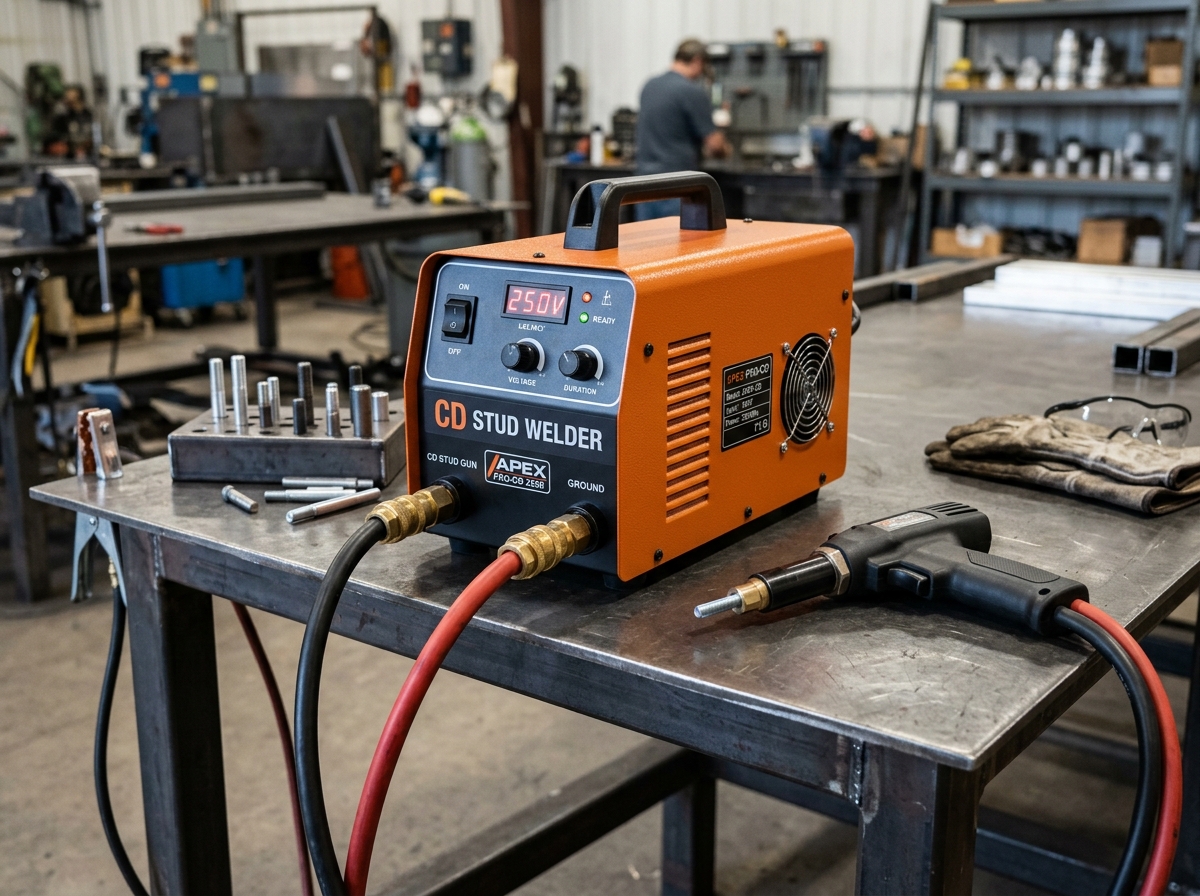 High quality portable stud welding machine for field job site use in Houston TX